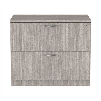 Alera Valencia Series Lateral File, 2 Legal/Letter-Size File Drawers, Gray, 34" x 22.75" x 29.5"1