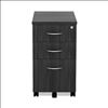 Alera Valencia Series Mobile Pedestal File, Left/Right, 3-Drawer: Box/Box/File, Legal/Letter, Gray, 15.88 x 20.5 x 28.391