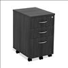 Alera Valencia Series Mobile Pedestal File, Left/Right, 3-Drawer: Box/Box/File, Legal/Letter, Gray, 15.88 x 20.5 x 28.392