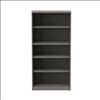 Alera Valencia Series Bookcase, Four-Shelf, 31.75w x 14d x 64.75h, Gray1