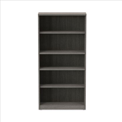 Alera Valencia Series Bookcase, Four-Shelf, 31.75w x 14d x 64.75h, Gray1