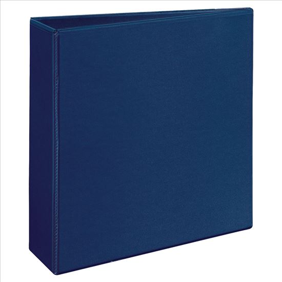 Durable View Binder with DuraHinge and Slant Rings, 3 Rings, 3" Capacity, 11 x 8.5, Blue1