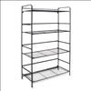 FlipShelf Four-Shelf Unit, 26.5 x 12 x 43, Black1