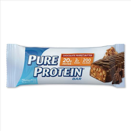 Pure Protein Bar, Chocolate Peanut Butter, 1.76 oz Bar, 6/Box1