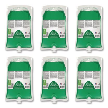 Green Earth Lotion Skin Cleanser Refill, Fresh Meadow, 1,000 mL Bag, 6/Carton1
