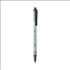 ReVolution Ballpoint Pen, Retractable, Medium 1 mm, Black Ink/Semi-Clear Barrel, 48/Pack1