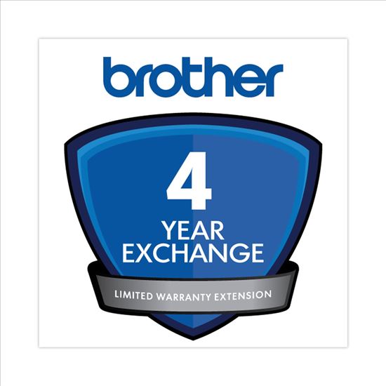 4-Year Exchange Warranty Extension for Select HL/MFC/PPF Series1