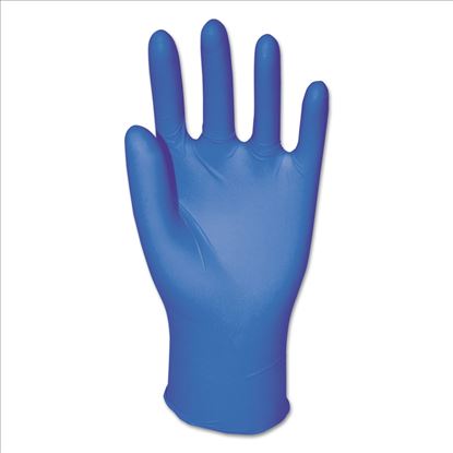 Disposable General-Purpose Powder-Free Nitrile Gloves, Large, Blue, 5 mil, 100/Box1