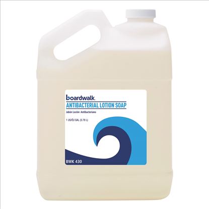Antibacterial Liquid Soap, Clean Scent, 1 gal Bottle, 4/Carton1