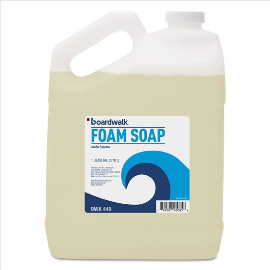 Foaming Hand Soap, Herbal Mint Scent, 1 gal Bottle, 4/Carton1