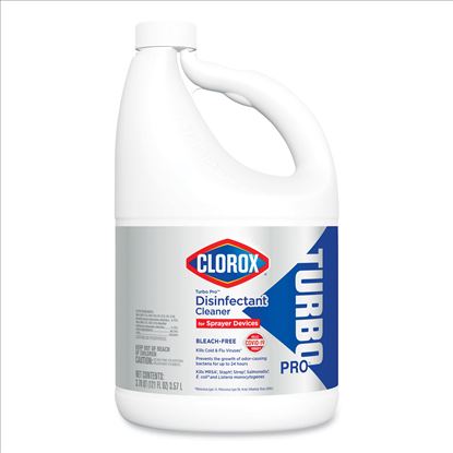 Turbo Pro Disinfectant Cleaner for Sprayer Devices, 121 oz Bottle1
