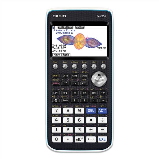 FX-CG50 PRIZM Color Graphing Calculator, 21-Digit LCD, Black1