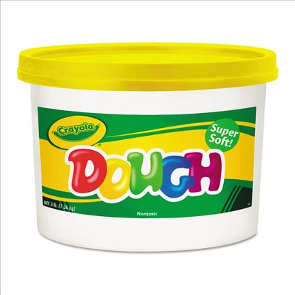 Modeling Dough Bucket, 3 lbs, Yellow1