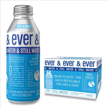 Reverse Osmosis Still Water, 16 oz Bottle, 12/Carton1