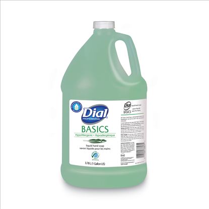 Basics MP Free Liquid Hand Soap, Unscented, 3.78 L Refill Bottle, 4/Carton1