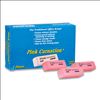 Pink Carnation Erasers, For Pencil Marks, Rectangular Block, Medium, Pink, Dozen1