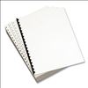 Custom Cut-Sheet Copy Paper, 92 Bright, 19-Hole Side Punched, 20 lb Bond Weight, 8.5 x 11, White, 500/Ream1