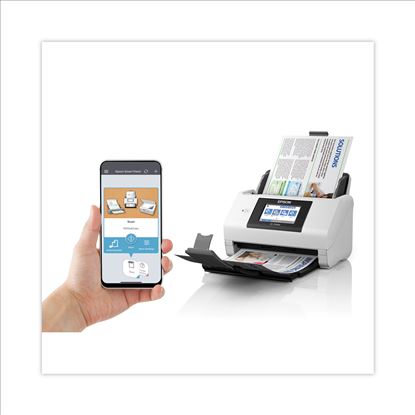 DS-790WN Wireless Network Color Document Scanner, 600 dpi Optical Resolution, 100-Sheet Duplex Auto Document Feeder1