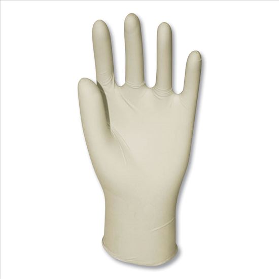 Latex General-Purpose Gloves, Powder-Free, Large, Natural, 1,000/Carton1