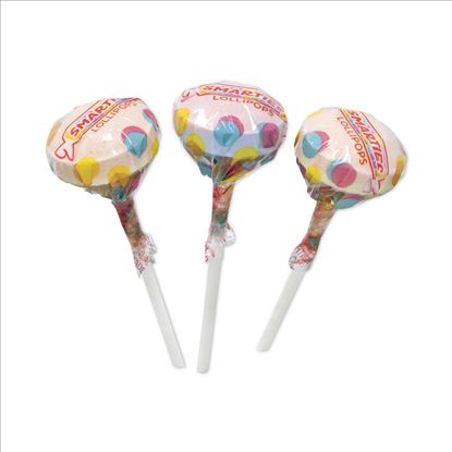 Smarties Lollies Lollipops, 34 oz Jar, 120 Pieces, Delivered in 1-4 Business Days1