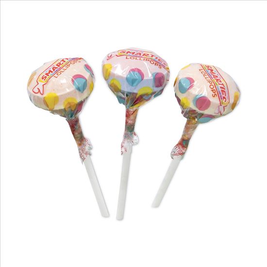 Smarties Lollies Lollipops, 34 oz Jar, 120 Pieces, Delivered in 1-4 Business Days1