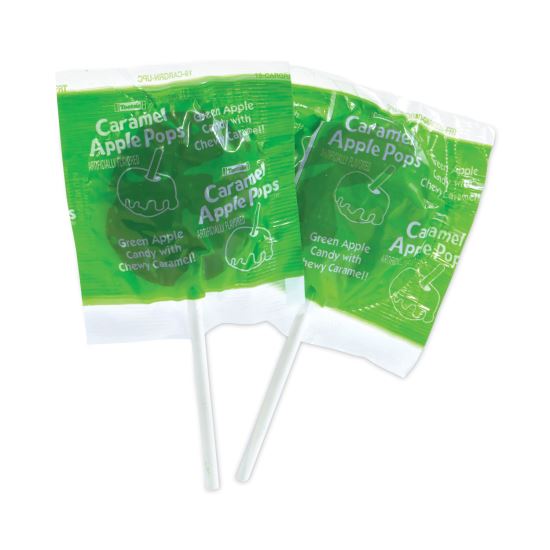 Caramel Apple Pops, 0.63 oz, 48/Box, Delivered in 1-4 Business Days 1