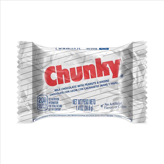 Chunky Bar, Individually Wrapped, 1.4 oz, 24/Box, Delivered in 1-4 Business Days1