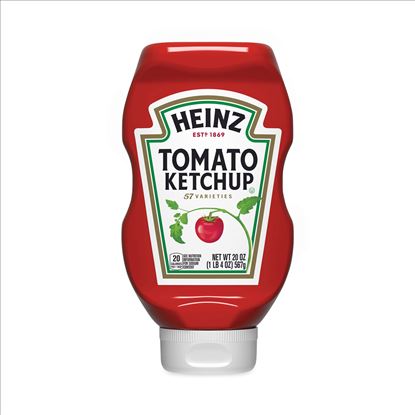 Tomato Ketchup Squeeze Bottle, 20 oz Bottle, 3/Pack, Delivered in 1-4 Business Days1