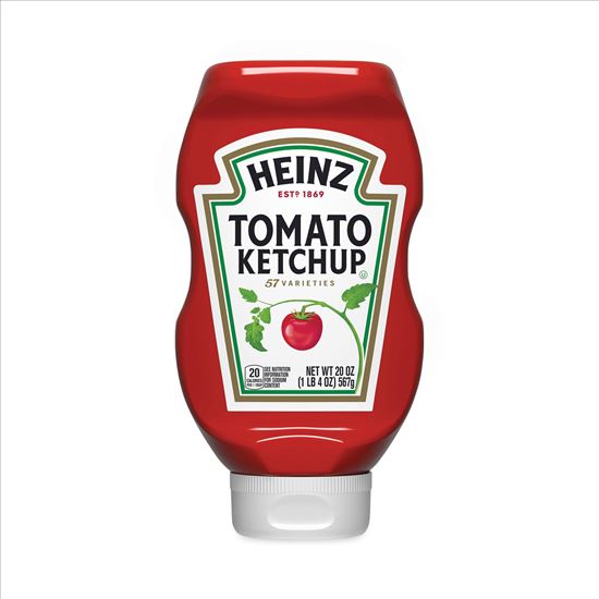 Tomato Ketchup Squeeze Bottle, 20 oz Bottle, 3/Pack, Delivered in 1-4 Business Days1