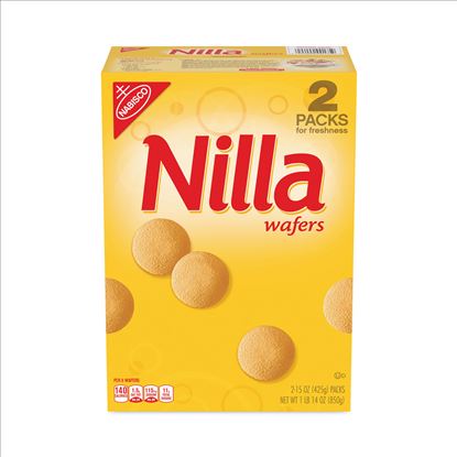 Nilla Wafers, 15 oz Box, 2 Boxes/Pack, Delivered in 1-4 Business Days1