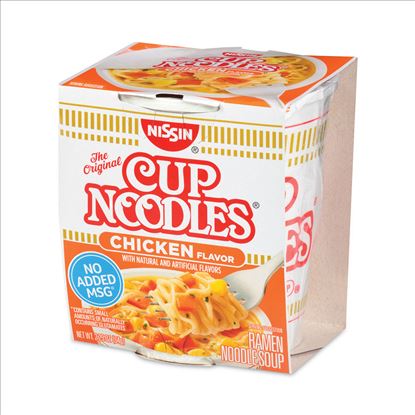 Cup Noodles, Chicken, 2.25 oz Cup, 24 Cups/Box, Delivered in 1-4 Business Days1