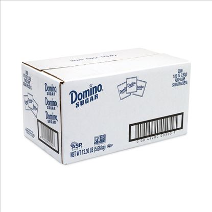 Sugar Packets, 0.1 oz Packet, 2,000/Carton, Delivered in 1-4 Business Days1