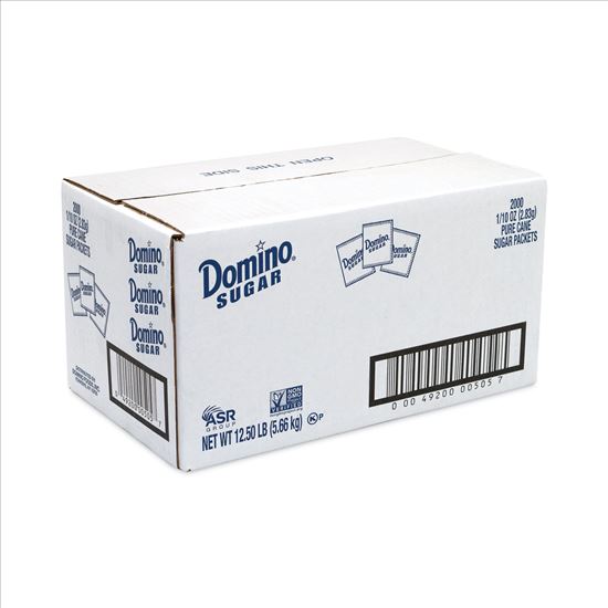 Sugar Packets, 0.1 oz Packet, 2,000/Carton, Delivered in 1-4 Business Days1