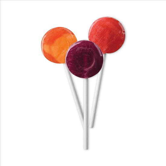 Organic Lollipops, Assorted Flavors, 4.2 oz Bag with 20 Lollipops Each, 4/Pack, Delivered in 1-4 Business Days1