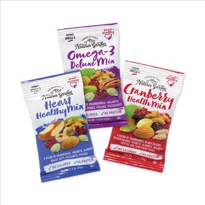 Healthy Trail Mix Snack Packs, 1.2 oz Pouch, 50 Pouches/Pack Delivered in 1-4 Business Days1