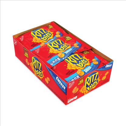 Ritz Bits Cheese Sandwich Crackers, 1 oz Pouch, 48 Pouches/Box, Delivered in 1-4 Business Days1