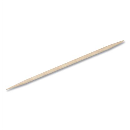 Round Wood Toothpicks, Natural, 12,000/Carton1