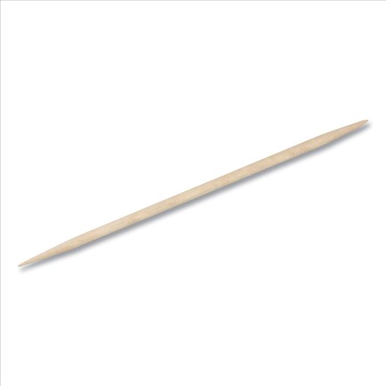 Round Wood Toothpicks, Natural, 12,000/Carton1