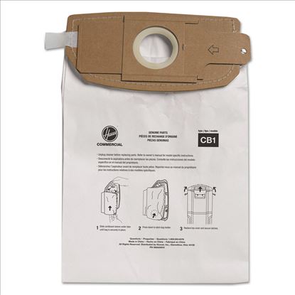 Disposable Vacuum Bags, Standard B, 10/Carton1