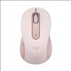 Signature M650 Wireless Mouse, 2.4 GHz Frequency, 33 ft Wireless Range, Medium, Right Hand Use, Rose1