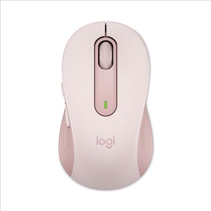 Signature M650 Wireless Mouse, 2.4 GHz Frequency, 33 ft Wireless Range, Medium, Right Hand Use, Rose1