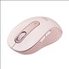 Signature M650 Wireless Mouse, 2.4 GHz Frequency, 33 ft Wireless Range, Medium, Right Hand Use, Rose2