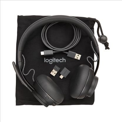 Zone Wireless Plus-MSFT Binaural Over-the-Head Headset, Black1