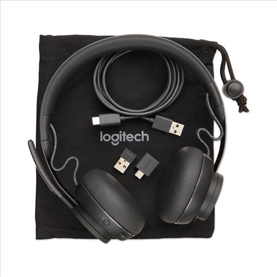 Zone Wireless Plus-UC Binaural Over-the-Head Headset,  Black1