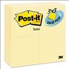 Original Pads in Canary Yellow, Value Pack, 3" x 3", 100 Sheets/Pad, 24 Pads/Pack1