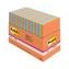 Pads in Energy Boost Collection Colors, Note Ruled, 4" x 6", 45 Sheets/Pad, 24 Pads/Pack1