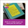 Pads in Energy Boost Collection Colors, Note Ruled, 4" x 6", 45 Sheets/Pad, 24 Pads/Pack2