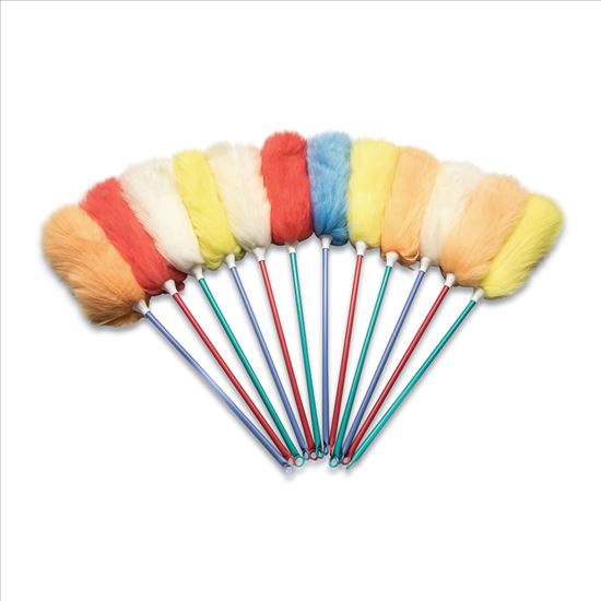 Lambswool Duster, 26" Length, Assorted Wool/Handle Color1