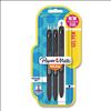 InkJoy Gel Pen, Retractable, Medium 0.7 mm, Black Ink, Black Barrel, 3/Pack1