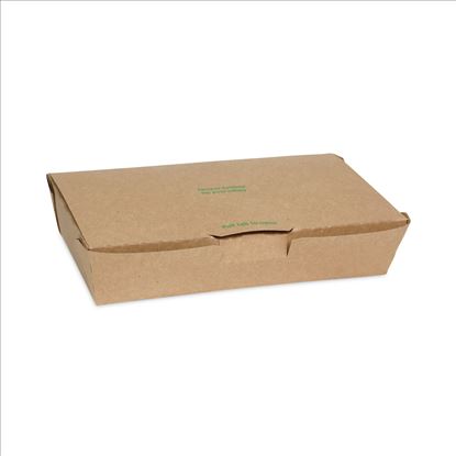 EarthChoice Tamper Evident OneBox Paper Box, 9 x 4.85 x 2, Kraft, 100/Carton1